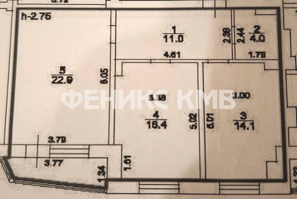 План квартиры